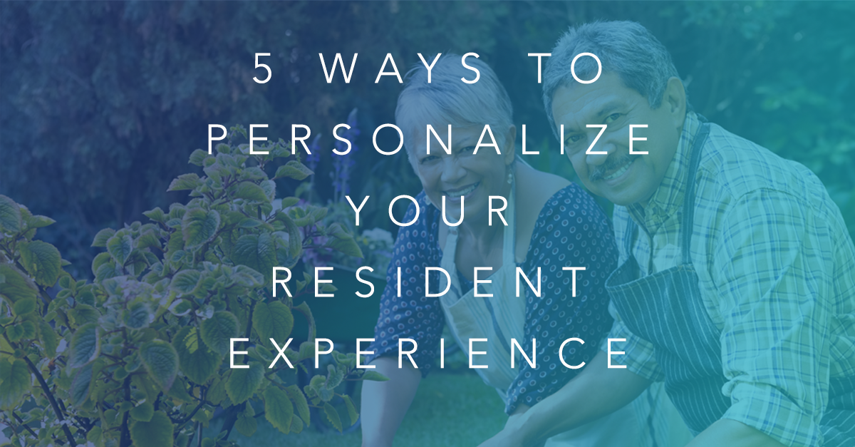 5 Ways to Personalize your Resident Experience – Blog Homepage